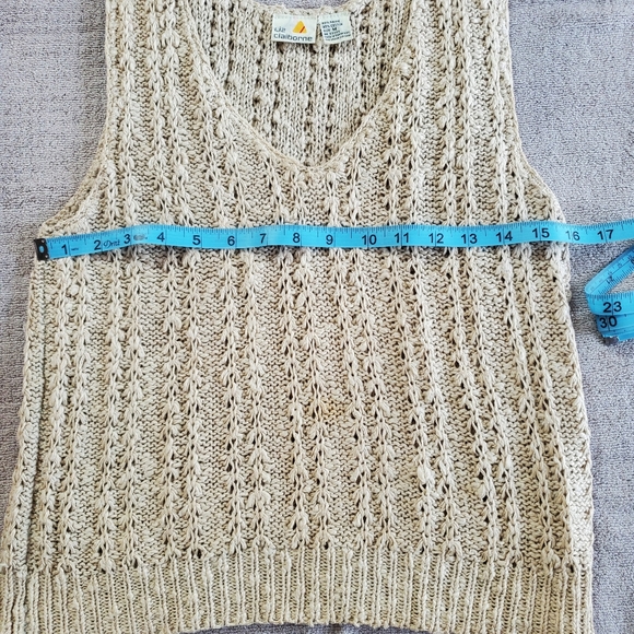 Vintage Liz Claiborne Knit Tank - Picture 11 of 15